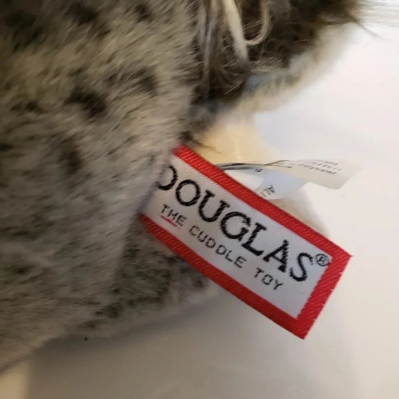 Douglas the Cuddle Toy Plush Cresent Silver Owl. - Picture 5 of 8